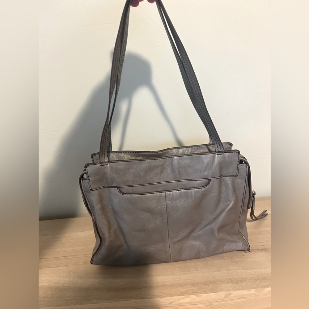 Hobo medium size leather shoulder bag